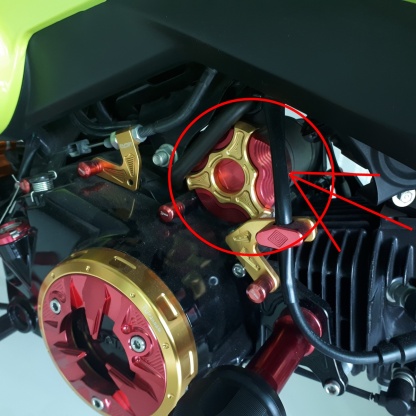 ฝาครอบไดร์สตาร์ท MSX125 MSX125SFชิ้นเดียว-NETBIKESHOP