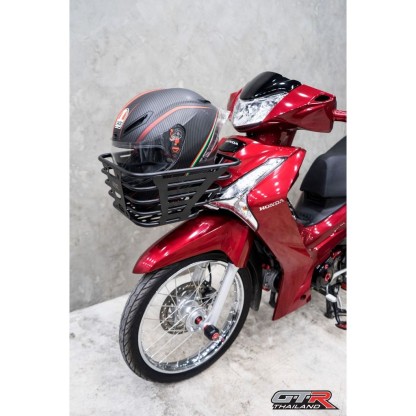ตะกร้าหน้า (สแตนเลส) GTR THAILAND WAVE-125i