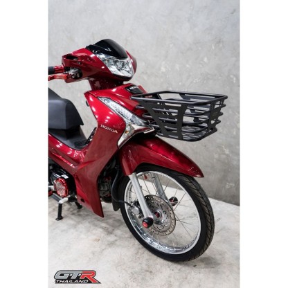 ตะกร้าหน้า (สแตนเลส) GTR THAILAND WAVE-125i