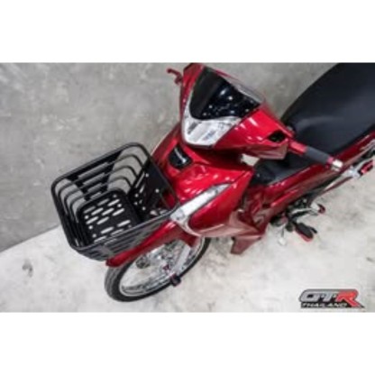 ตะกร้าหน้า (สแตนเลส) GTR THAILAND WAVE-125i