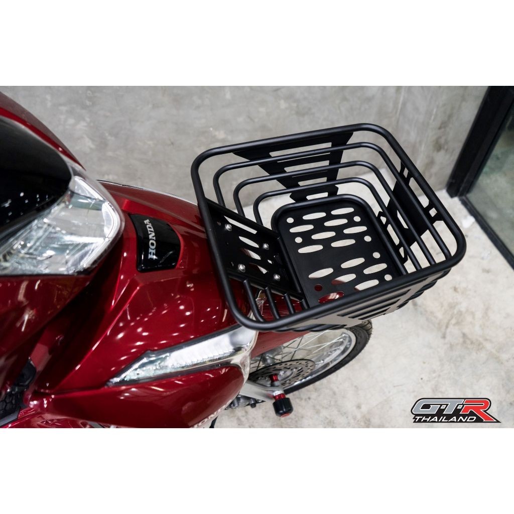 ตะกร้าหน้า (สแตนเลส) GTR THAILAND WAVE-125i