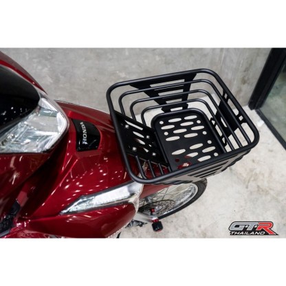 ตะกร้าหน้า (สแตนเลส) GTR THAILAND WAVE-125i