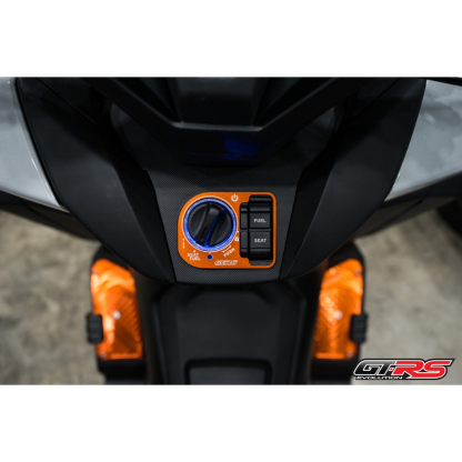 ฝาครอบสวิทกุญแจ มีเนียม 2D GTRS FORZA-350