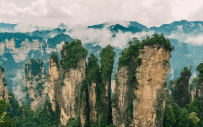 映画『アバター』のロケ地巡りツアー～張家界国家森林公園