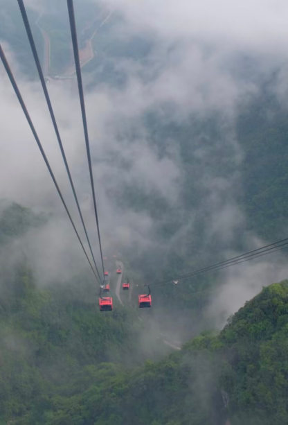 張家界天門山での不思議な体験