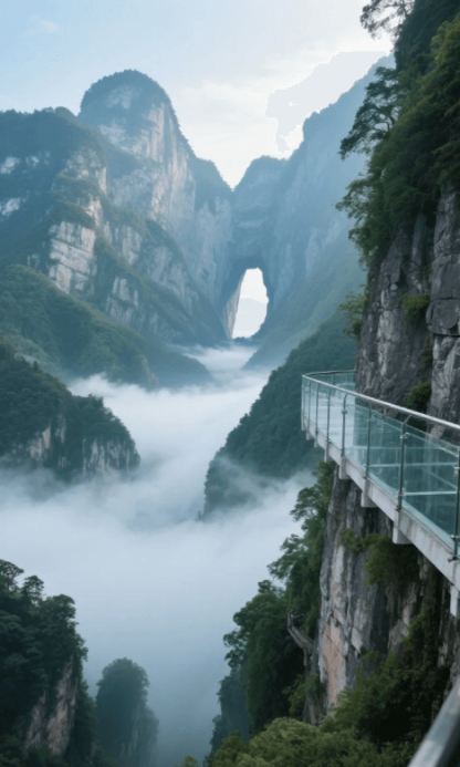 張家界天門山での不思議な体験