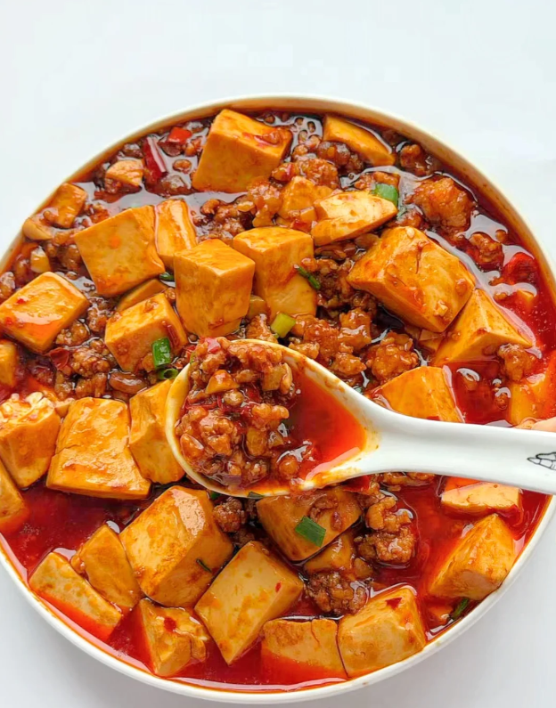 四川発祥の麻辣豆腐料理 麻婆豆腐（マーボードウフ）