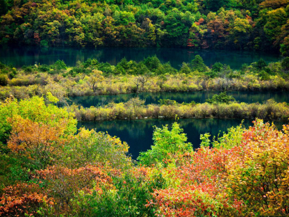 [6日間]九寨溝＆パンダ基地！文化と自然の二重体験・四川料理,パンダ,四川西部,人気スポット,おすすめ スポット,中国旅行パンダの旅,四川旅行