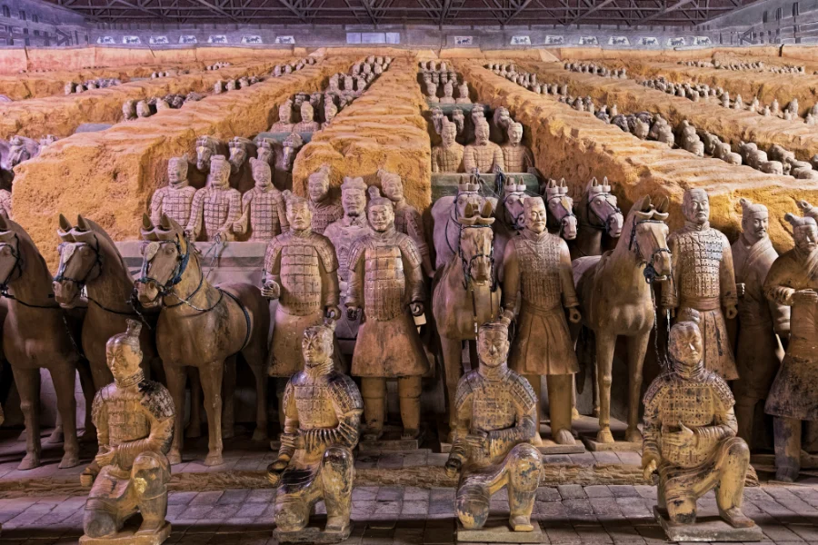 秦・漢王朝は、中国帝国の基盤を築いた。