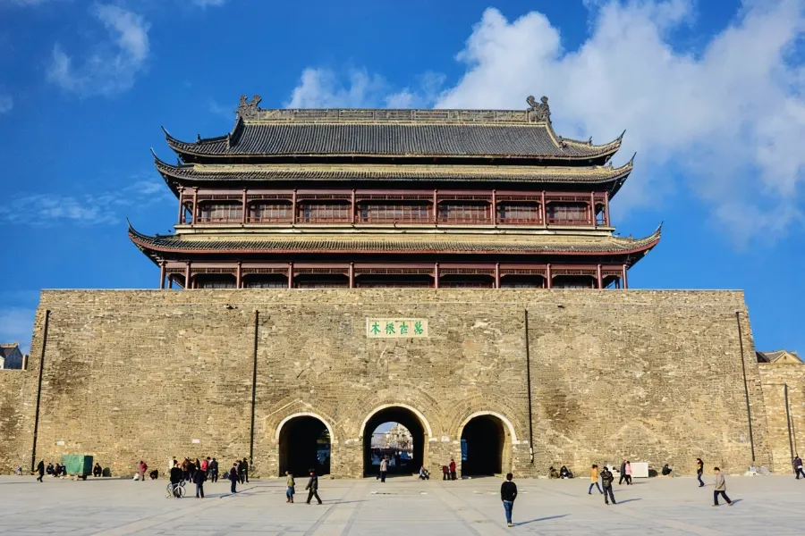 安徽省鳳陽県にある鳳陽鼓楼