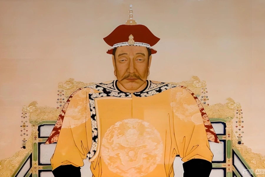 清朝を建国したヌルハチの肖像画