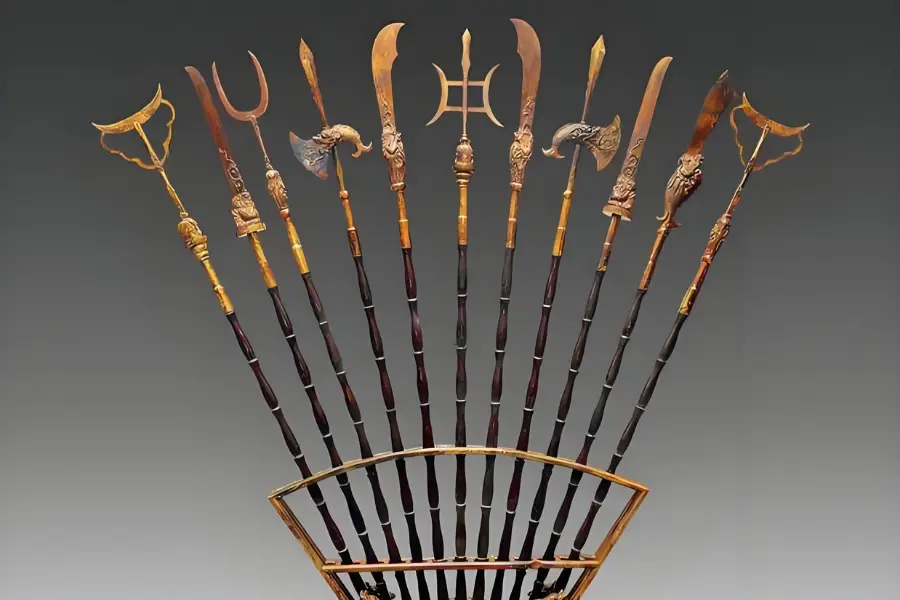 中国四大兵器 - 剣、刀、槍、棍の使い方。