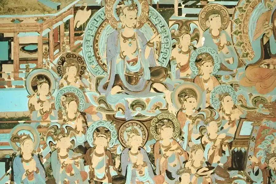 敦煌莫高窟の石窟仏教美術、中国仏教寺院建築の原点