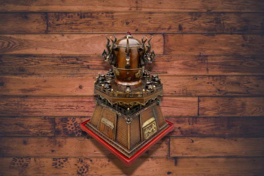 漢王朝の科学 張衡の地動儀模型