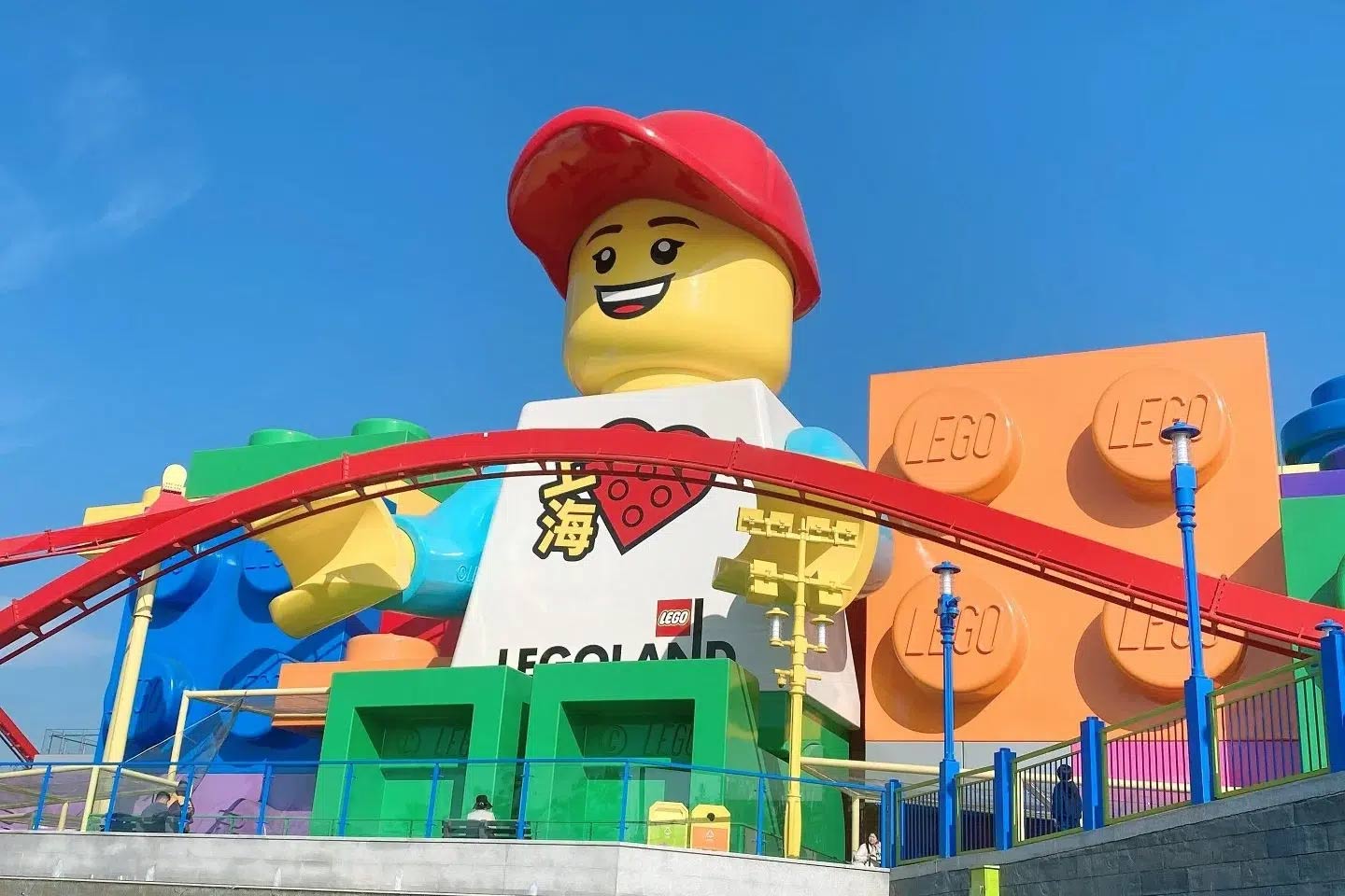 上海レゴランド・リゾートのエントランス
