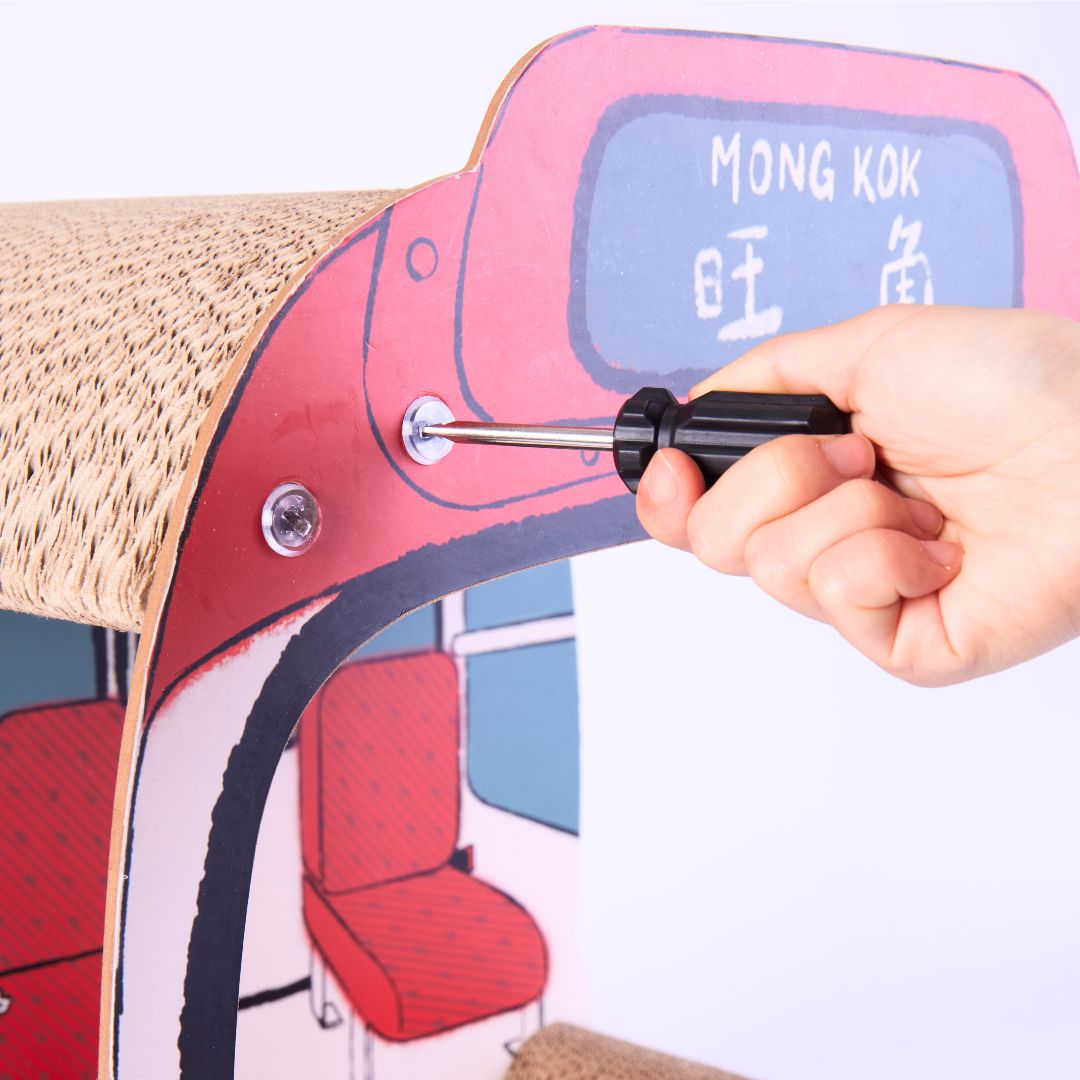 Hong Kong Mini Bus Cat Scratcher