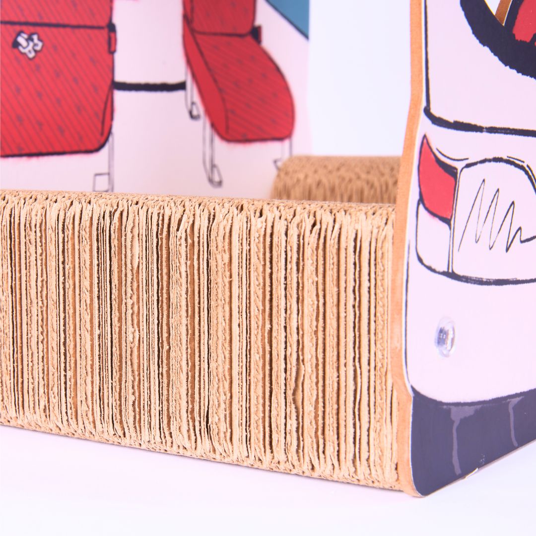 Hong Kong Mini Bus Cat Scratcher