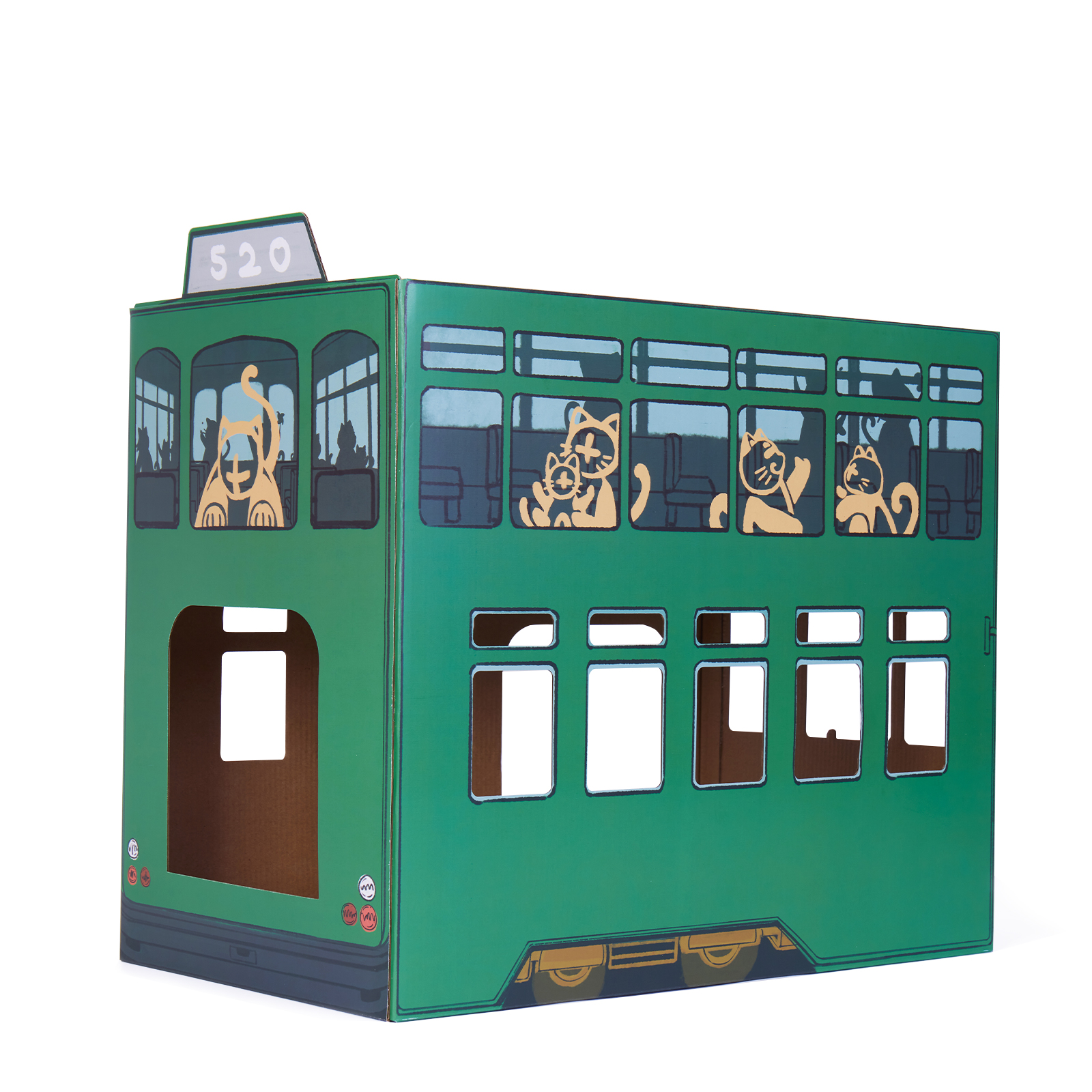 Hong Kong Tram Cat Scratcher