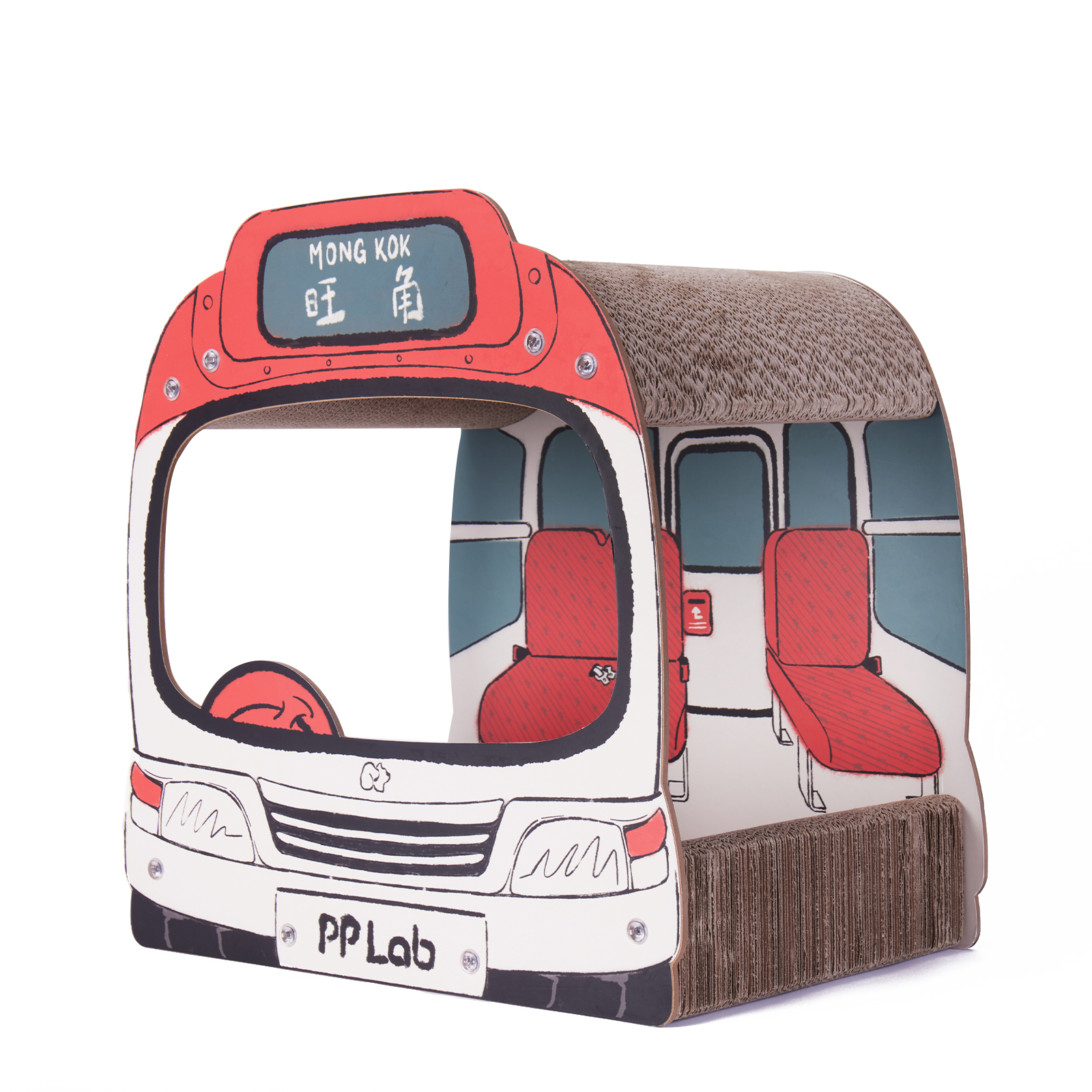 Hong Kong Mini Bus Cat Scratcher