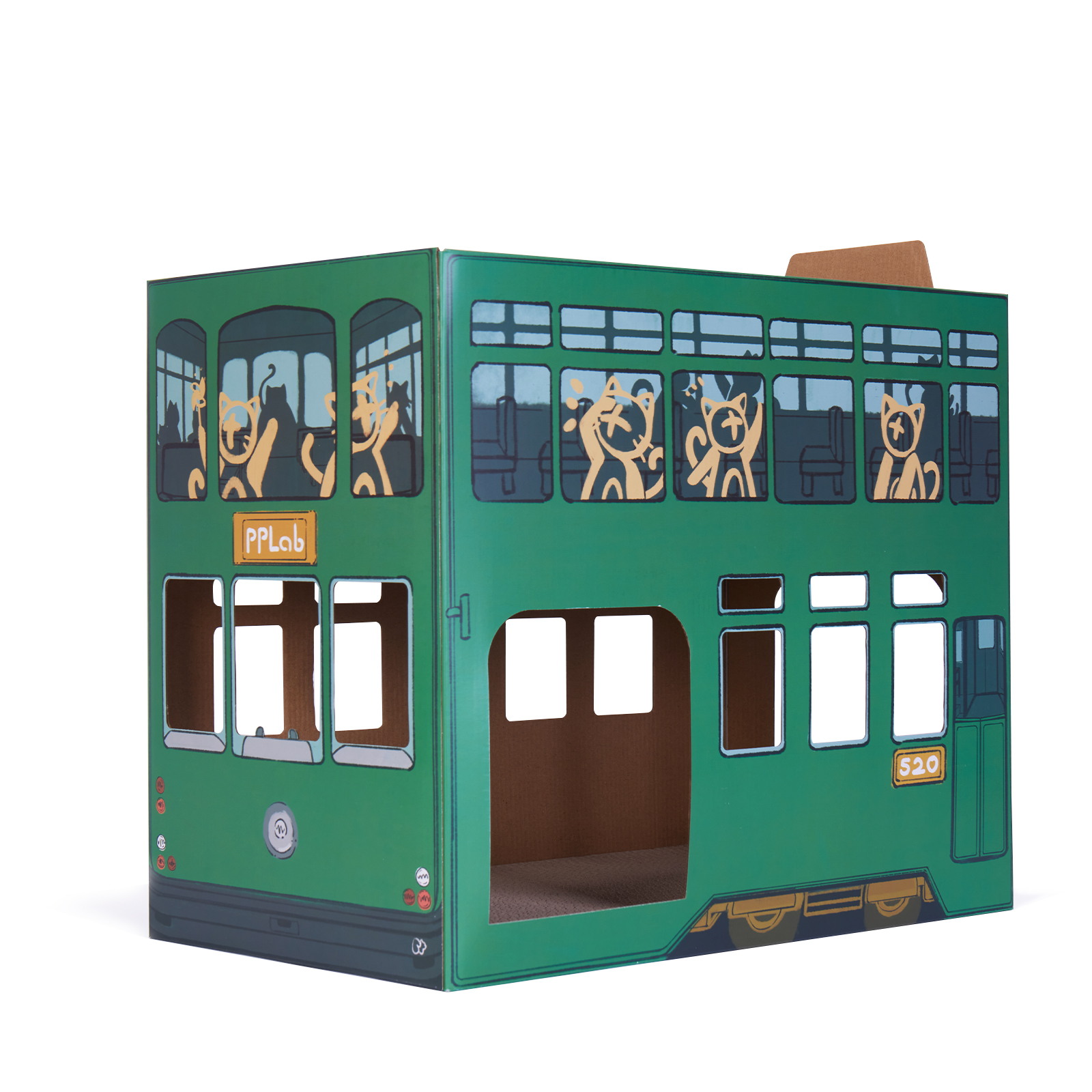 Hong Kong Tram Cat Scratcher