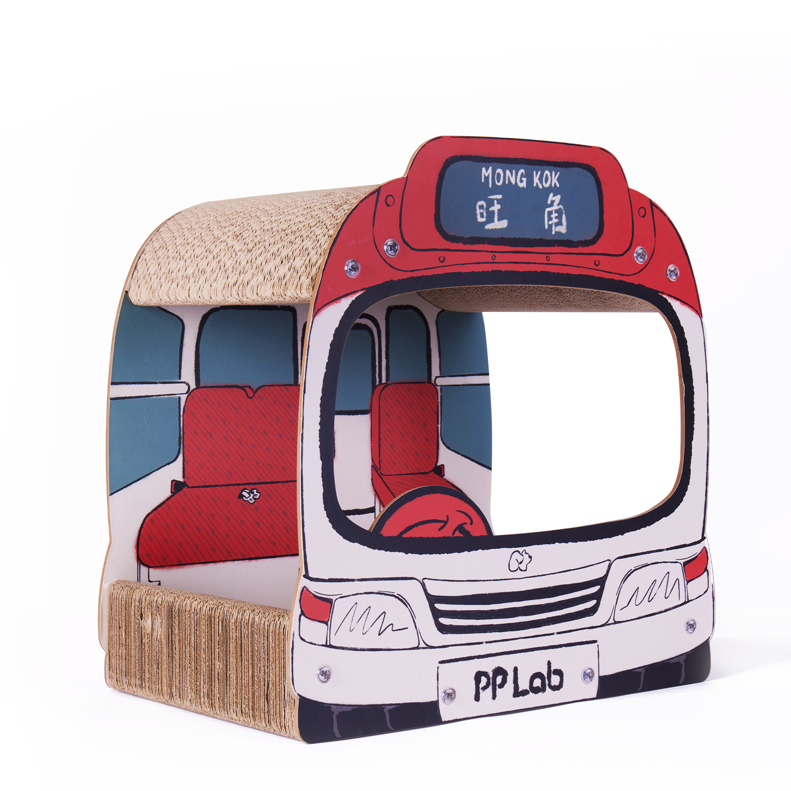 Hong Kong Mini Bus Cat Scratcher