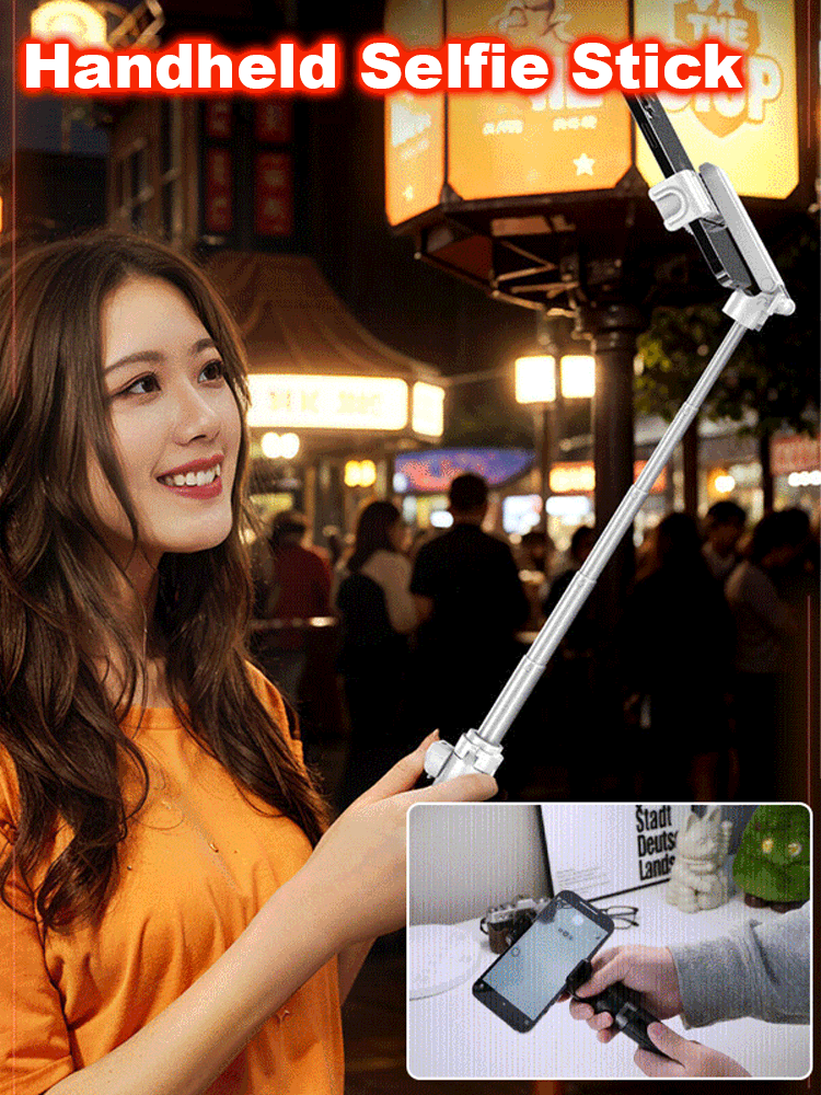 Mini 4-in-1 selfie stick portable artifact