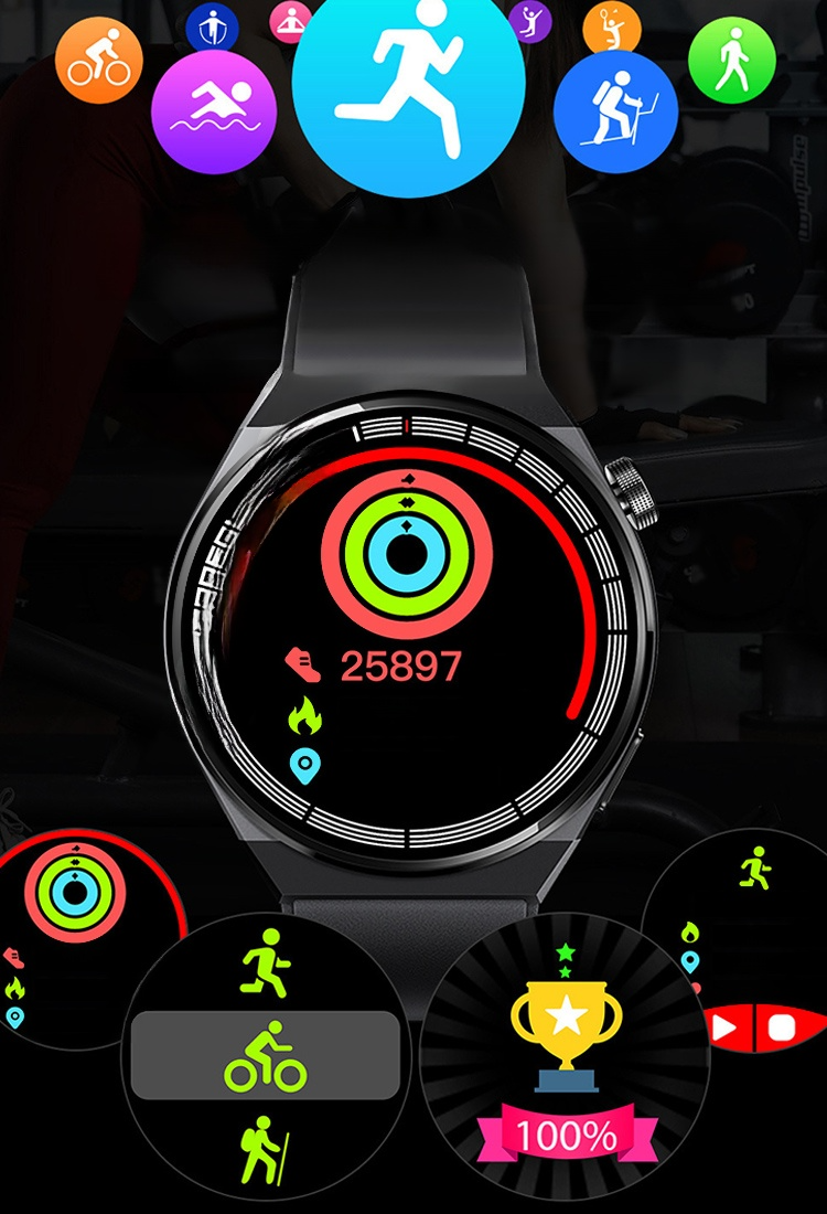 GT8 Porsche Sports Smartwatch