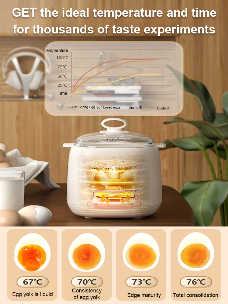 2024 New Model Egg Cooker Steamer