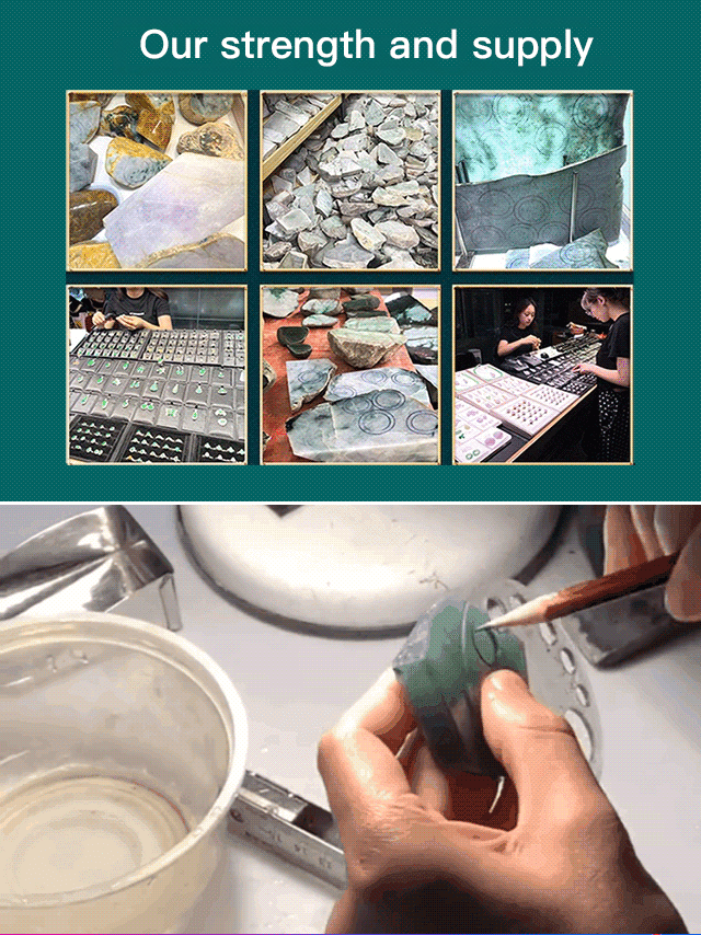 Hetian jade peace button necklace