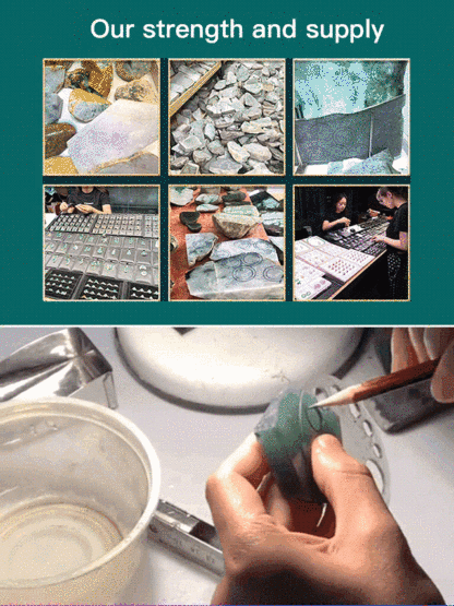 Hetian jade peace button necklace