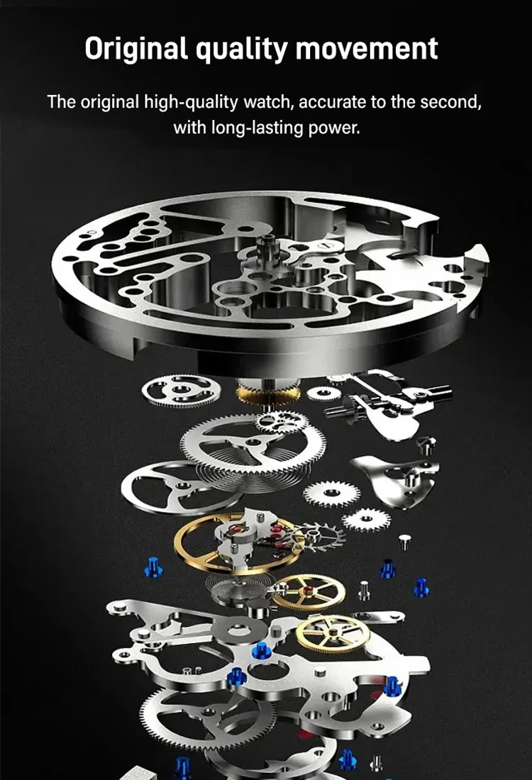 Hollow Automatic Movement Watch
