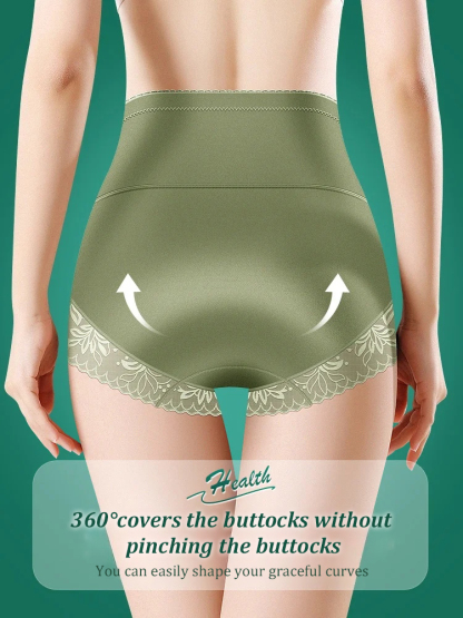 Summer Traceless High Waist Hip Lift Tummy Tuck Pants