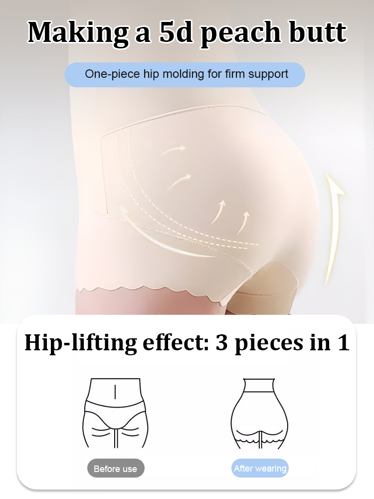 [Stomach Disappearance Technique] High-end Embroidered Seamless Abdomen Pants