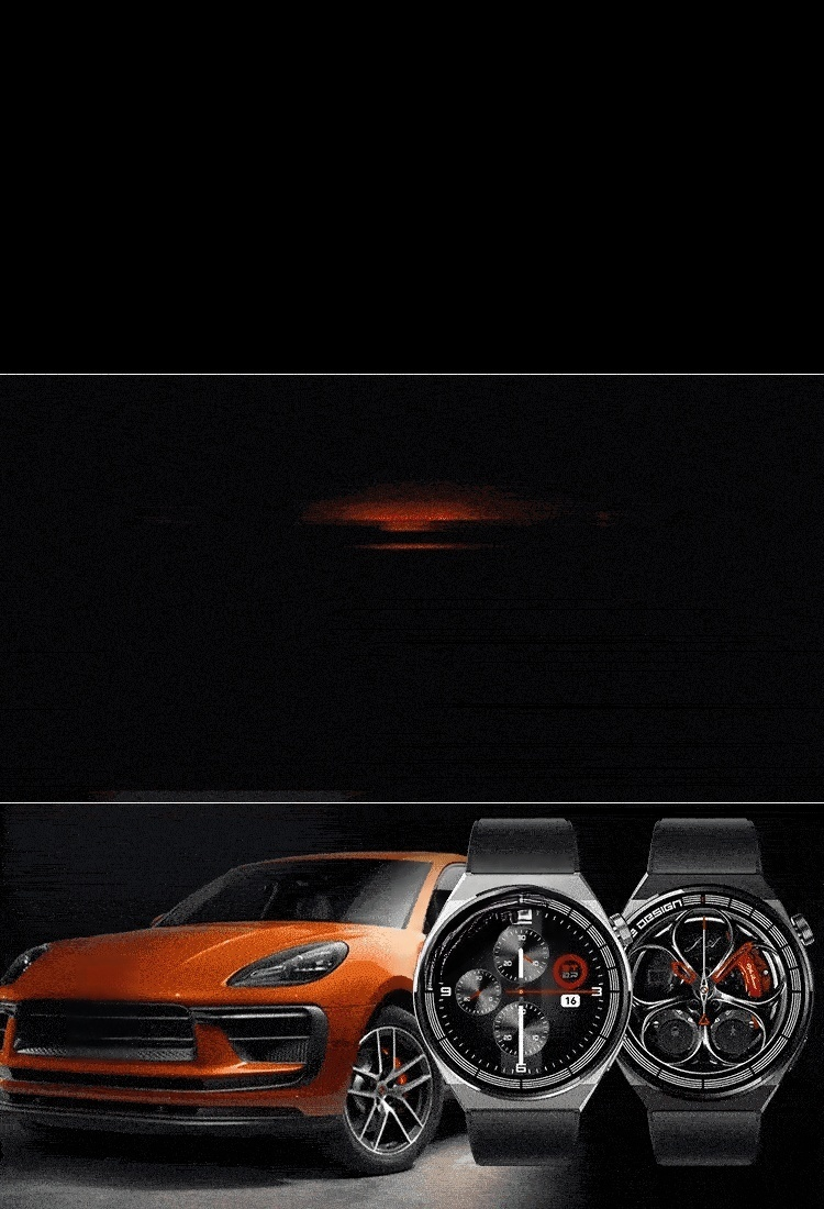GT8 Porsche Sports Smartwatch