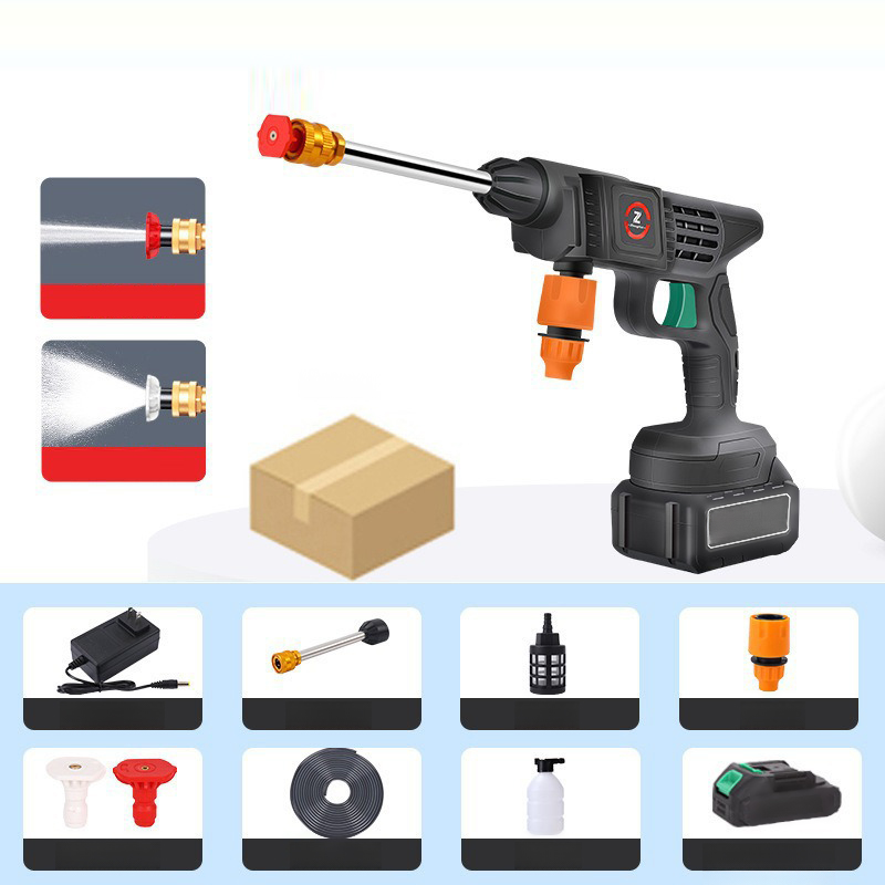 High pressure car wash gun