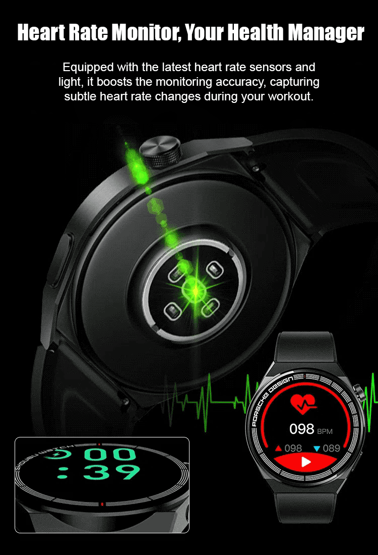 GT8 Porsche Sports Smartwatch