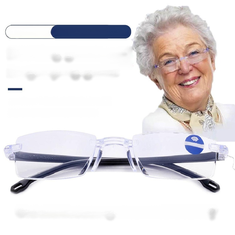 Autozoom reading glasses