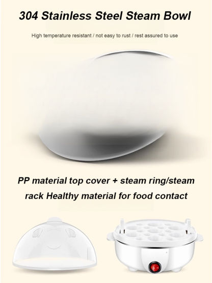 Multi-functional Double Layer Egg Steamer
