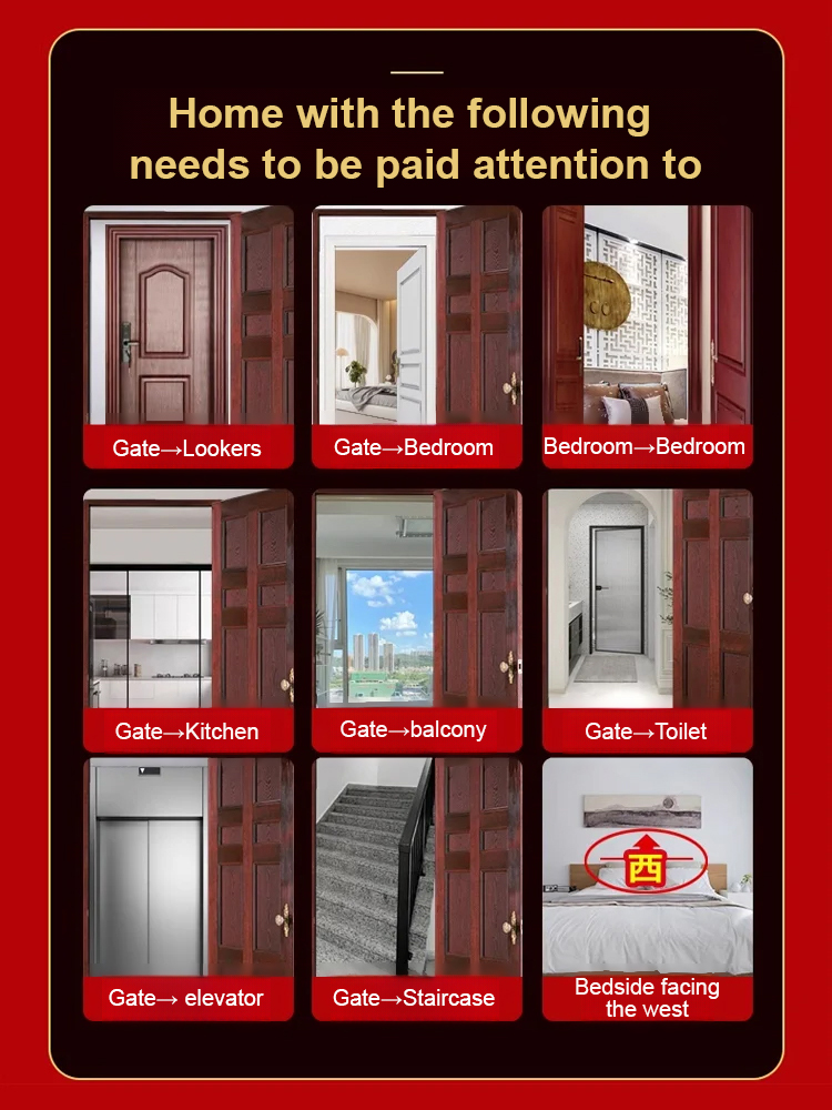 [Good Luck All Year Long] Blessings from Heavenly Official Door Sticker