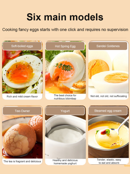 2024 New Model Egg Cooker Steamer