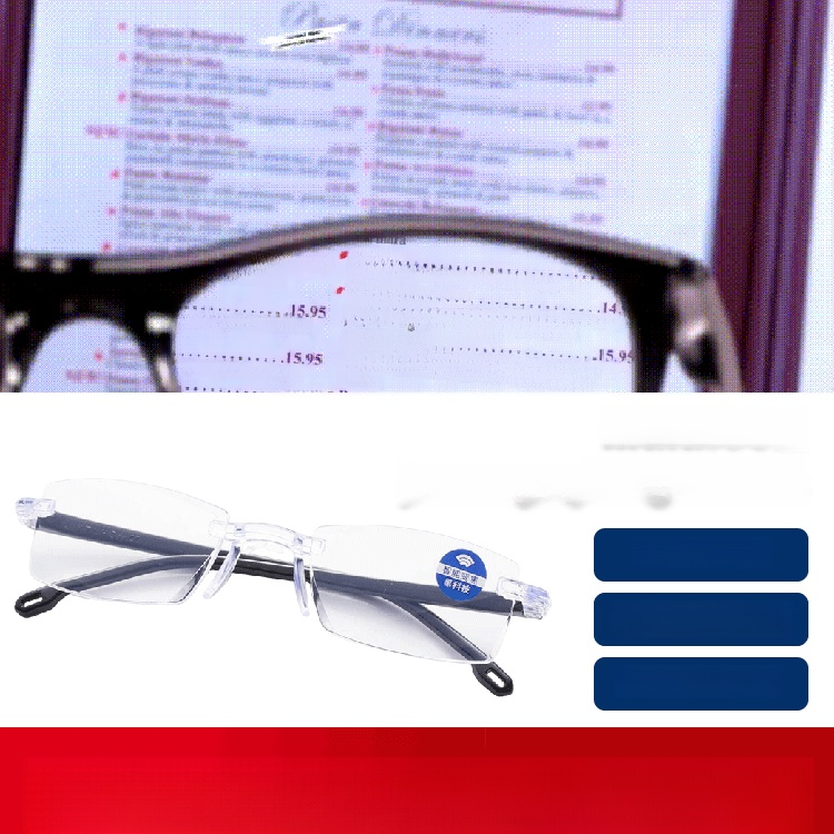 Autozoom reading glasses