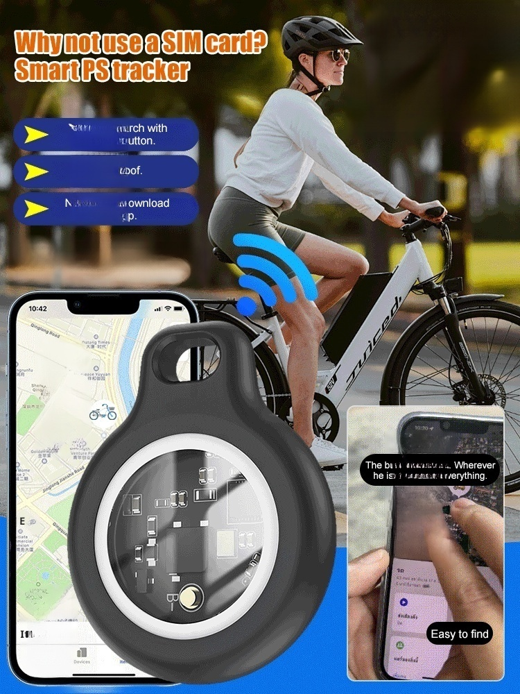 【No SIM Required】Smart GPS Tracker