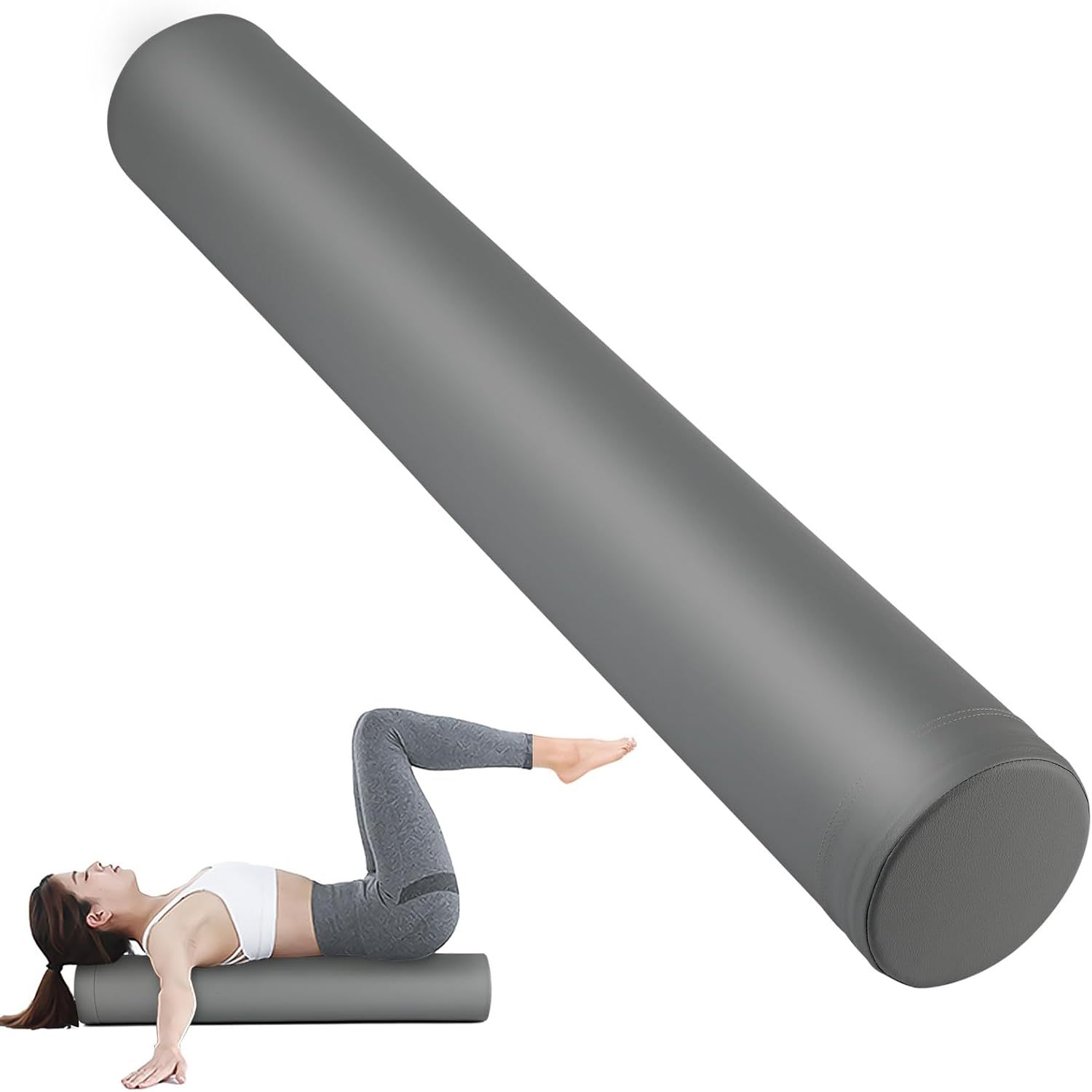 ストレッチ用ポール ヨガポール 98cm 耐荷重130kg EPE 筋膜リリース エクササイズポール フォームローラー トレーニング フィットネス ダイエット 運動