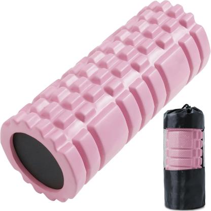 フォームローラー ヨガポール 筋膜リリース 中実 割れない 筋膜ローラーオリジナルカラー 耐荷重300KG きんまくローラー 筋肉ほぐし 良い弾力性 EVA 初心者マッサージローラー 納袋/日本語マニュアル付き