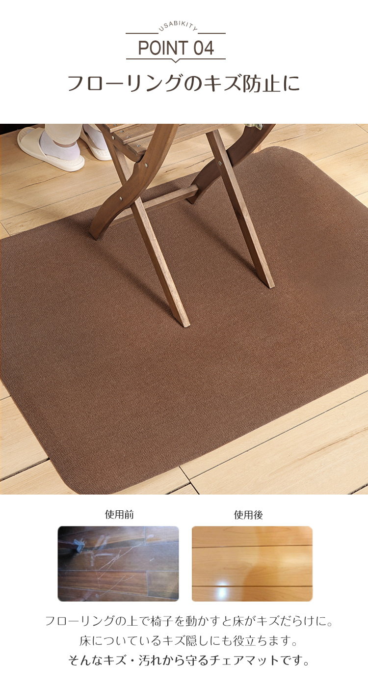 【3サイズ選べる】チェアマット ズレない 120x90cm /140x90cm/130x160cm カットOK 吸着チェアマット カーペット デスクマット ゲーミングチェアマット テレワーク 大判 おしゃれ 足元マット 在宅勤務 畳の上 デスク 学習机床汚れ