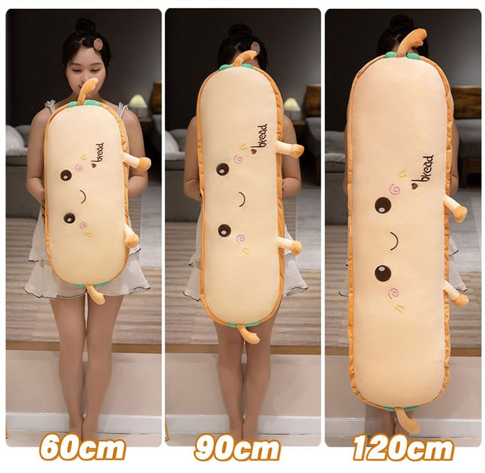 抱き枕 接触冷感 ヘッドボード クッション 背もたれ パン 長い 120cm 90cm 60cm ひんやり 暑さ対策 猛暑対策 抱き枕 本体