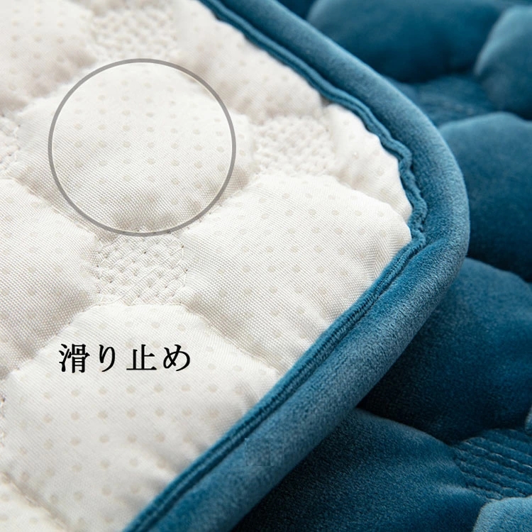 チェアパッド 2個セット 滑り止め 40x40 45x45 50x50  座布団 クッション ベロア ベルベット 洗える あったか 暖 イームズチェア用 ベルベット ベロア ベンチ用 北欧 滑り止め 丸洗い 椅子用 おしゃれ チェアクッション チェアー オフィス用 シンプル