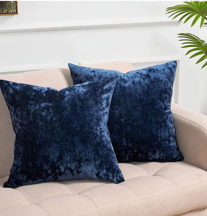 クッションカバー ベルベット ベロア 2枚セット 30*50cm 40*40cm 45*45cm 50*50cm 55*55cm 秋冬 柔軟 可愛い おしゃれ 北欧 座布団カバー 無地 肌触り良い ファスナー仕様 洗える 高級感 北欧風 欧米風 インテリア 新生活 洋室和室