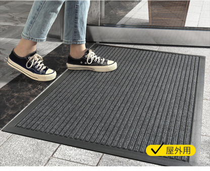 玄関マット 屋外マット 50x80cm 40x60cm 60x90cm 80x120cm ドアマット スタンダードマット 吸水マット 屋内 屋外 無地タイプ 洗える 廊下敷き 滑り止め 泥落とし 足拭き カット可能 業務用 自宅用 店舗 倉庫 寮 シンプル 送料無料