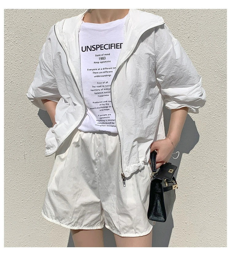 UVパーカー レディース UVカット パーカー マウンテンパーカー 夏 春 撥水加工 接触冷感 薄手 長袖 カーディガン シアーパーカー シアー ジャケット フード ポケット 無地 速乾 快適 日焼け止め ベージュ 20代 30代 40代 50代 通勤 オフィス コーデ